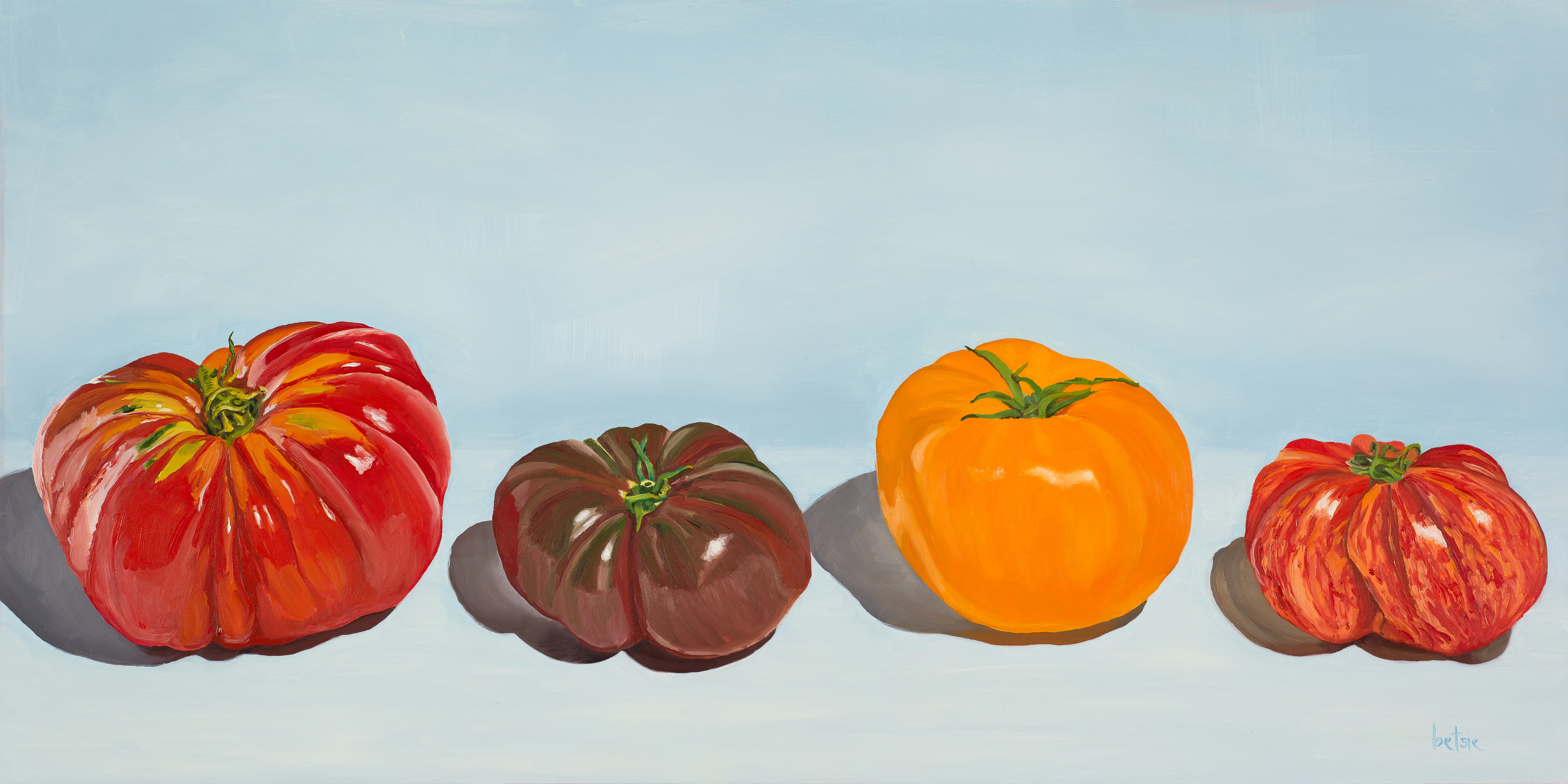 These four well-bred tomatoes walk into a bar...and they all get sauced 542